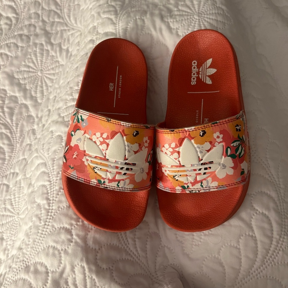 Girls Adidas Slides